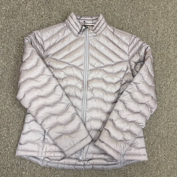 Ariat Women's Ideal Down Jacket - Purple Dove - Picture 1 of 2